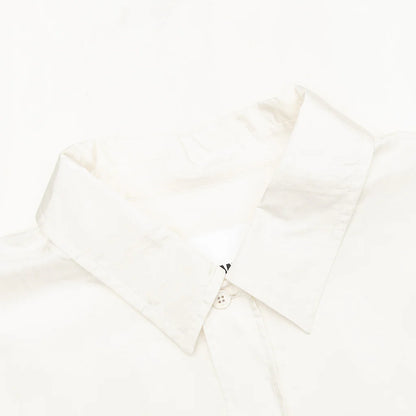 Silk And Nylon Shirt Eggshell