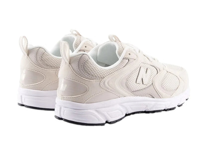 Tenis New Balance 408 Beige y Blanco para Mujer