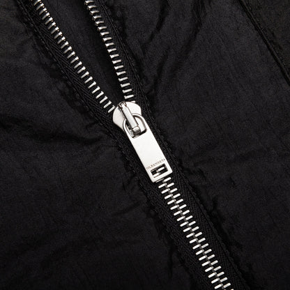Zip Up Shirt Black