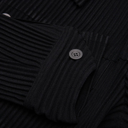 Wool Like Light Trucker Jacket Black