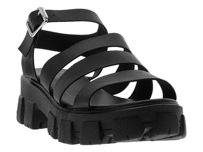 Sandalias Furor Casual Negro para Mujer