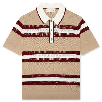 Mercy Stripe 3701 MK Polo Beige