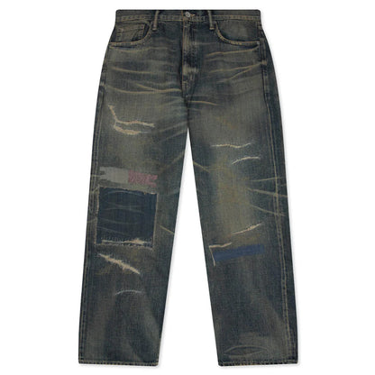 Savage Denim DP Wide Pants Indigo