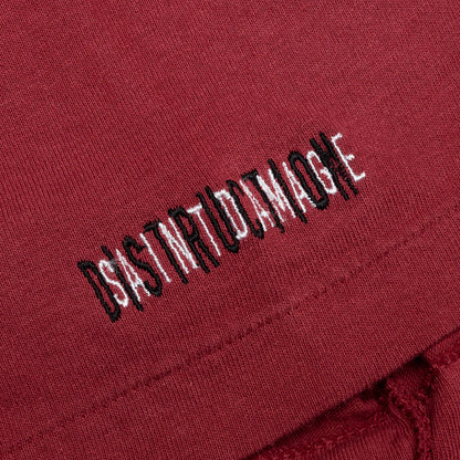 Saint Damage S S Tee Burgundy