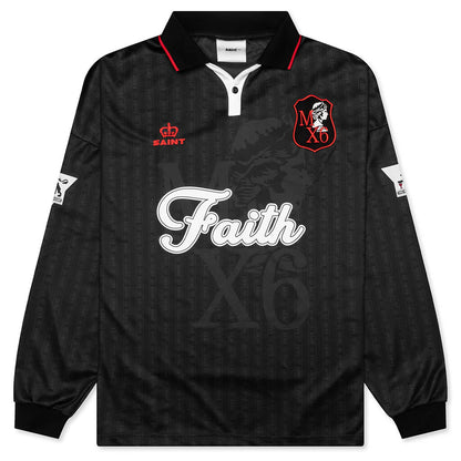 Faith Soccer Shirt Black