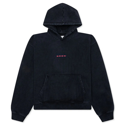 Feature x D R G N Helmet Hoodie Vintage Black