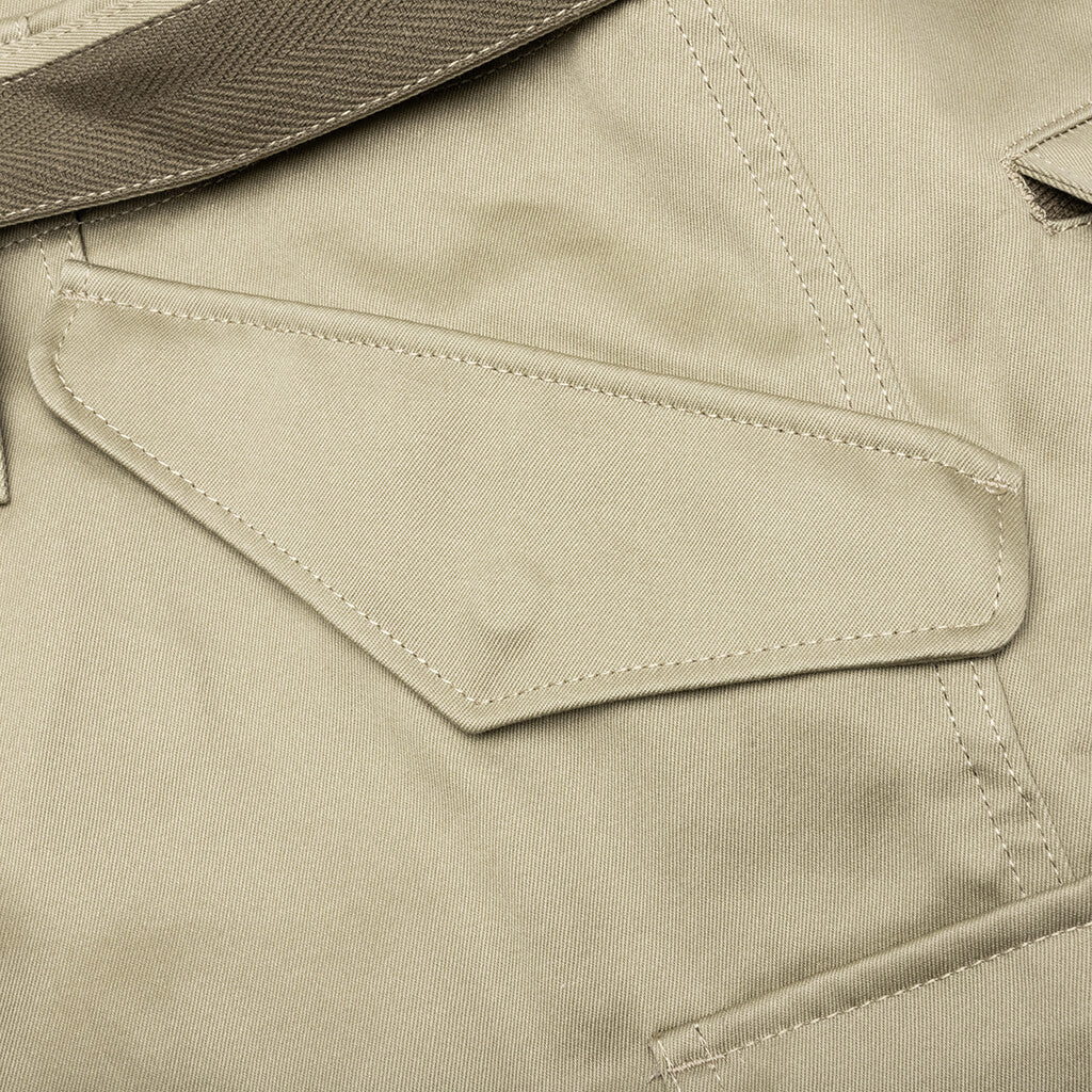 Cotton Chino Pants Beige