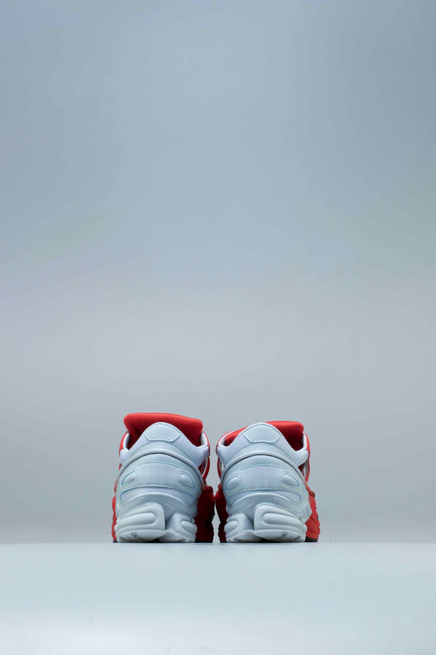 Raf Simons Ozweego Replicant Mens Shoes Red Grey Black
