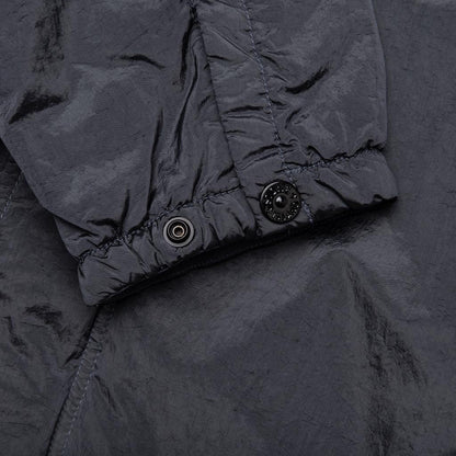 Nylon Coach Jacket Lead Grey