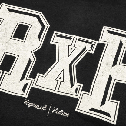 Feature x Represent Head 2 Head T Shirt Stained Black