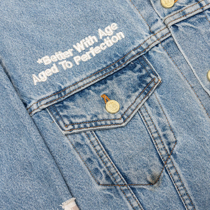 Portrait Denim Jacket Multi