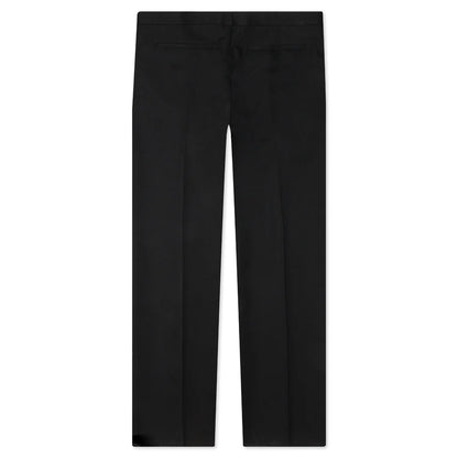 No Side Seam Trousers Black