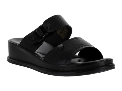 Sandalias Roze Negras de Plataforma para Mujer