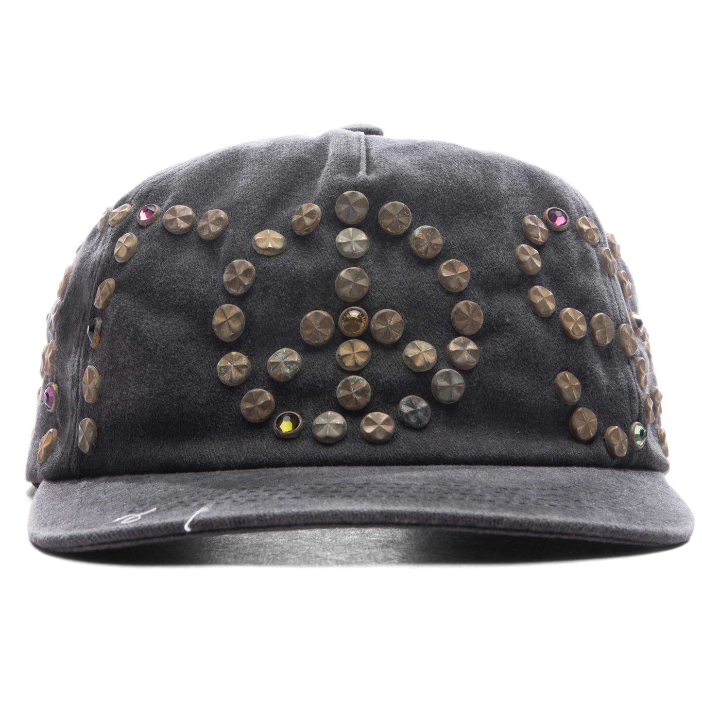 Studded Wrap Around Hat Black