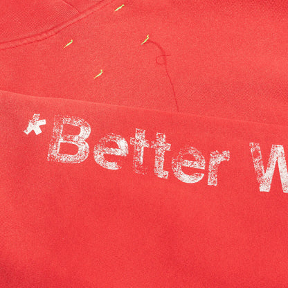 Protest Art Hoodie Red