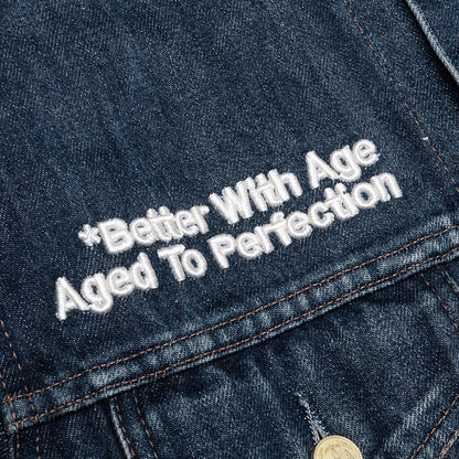 Portrait Denim Jacket Multi
