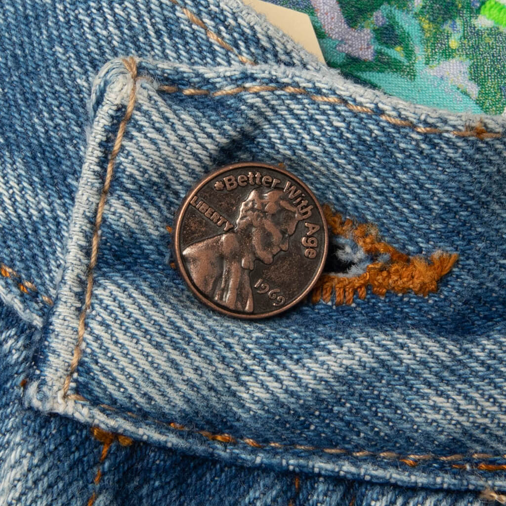 In Case You Forgot Triple Wide Denim Indigo