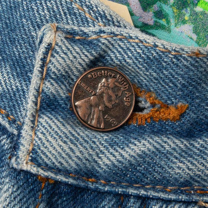 In Case You Forgot Triple Wide Denim Indigo
