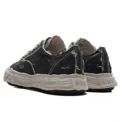 Peterson 23 Low OG Sole Ripped Over Dyed Canvas Black