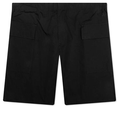 Glass Finish Cotton Poplin 94 Shorts Black