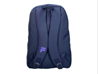 Mochila Fila Diagonal Azul Marino y Morado Unisex