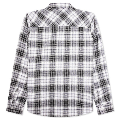 MA Quad Jacquard Flannel Black