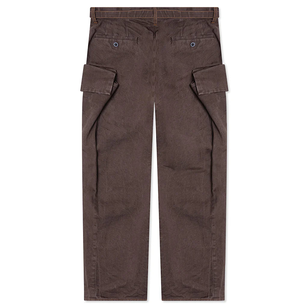 Denim Pants Brown