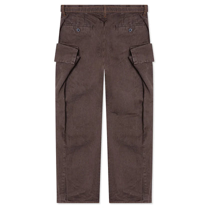 Denim Pants Brown