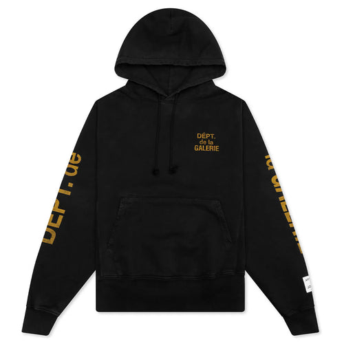 Dept De La Galerie Hoodie Black