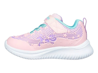 Tenis Skechers Jumpsters Rosa y Lavanda para Niña