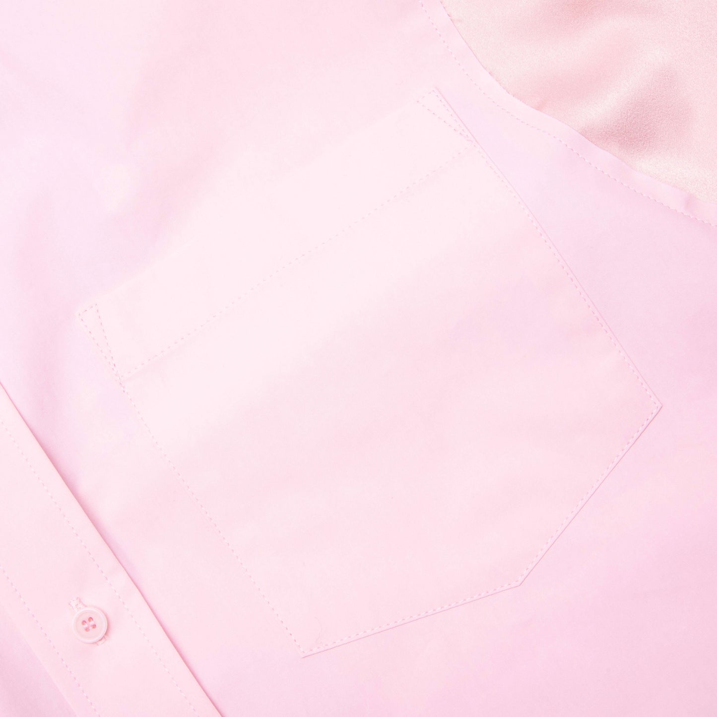 Satin Insert Shirt Rose Pink