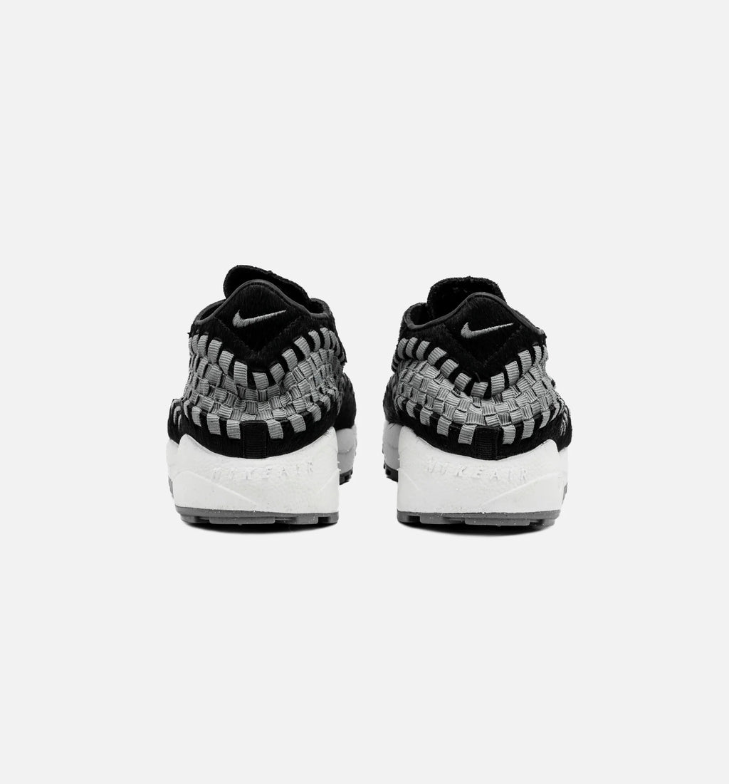 Air Footscape Woven Womens Lifestyle Shoe Black Smoke Grey Sail