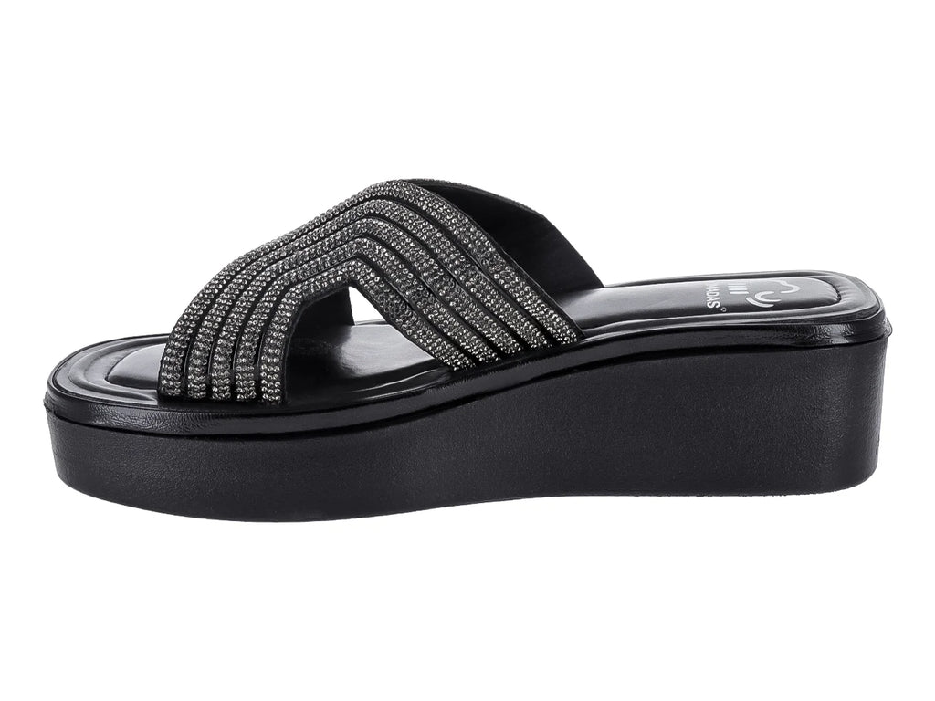 Sandalias de Plataforma Nomadas Negro para Mujer