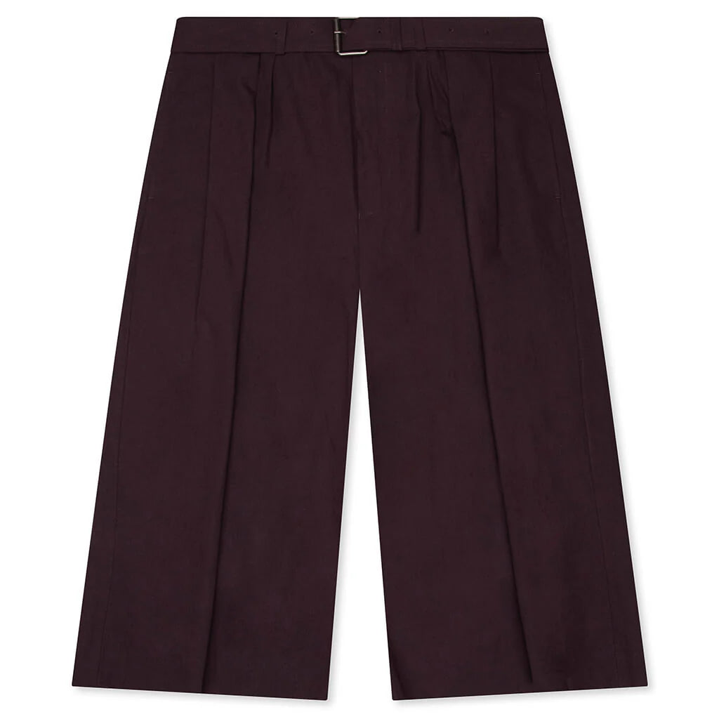 Preaches Poplin MW Pants Dark Purple