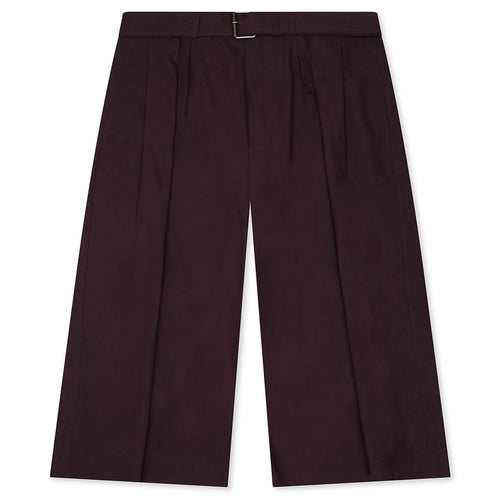 Preaches Poplin MW Pants Dark Purple