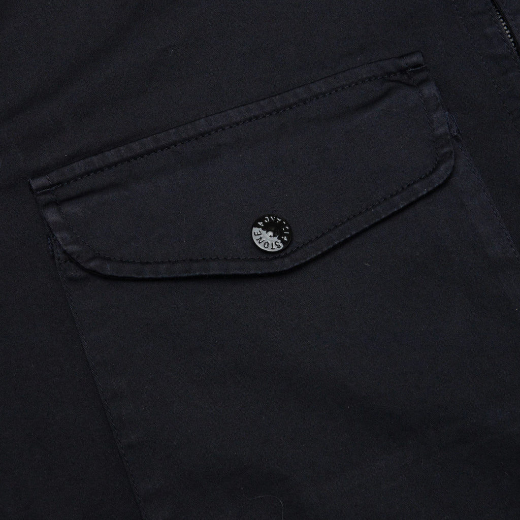Regular Fit Overshirt Navy Blue