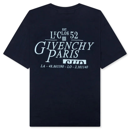 LeClos 52 Boxy T Shirt Navy