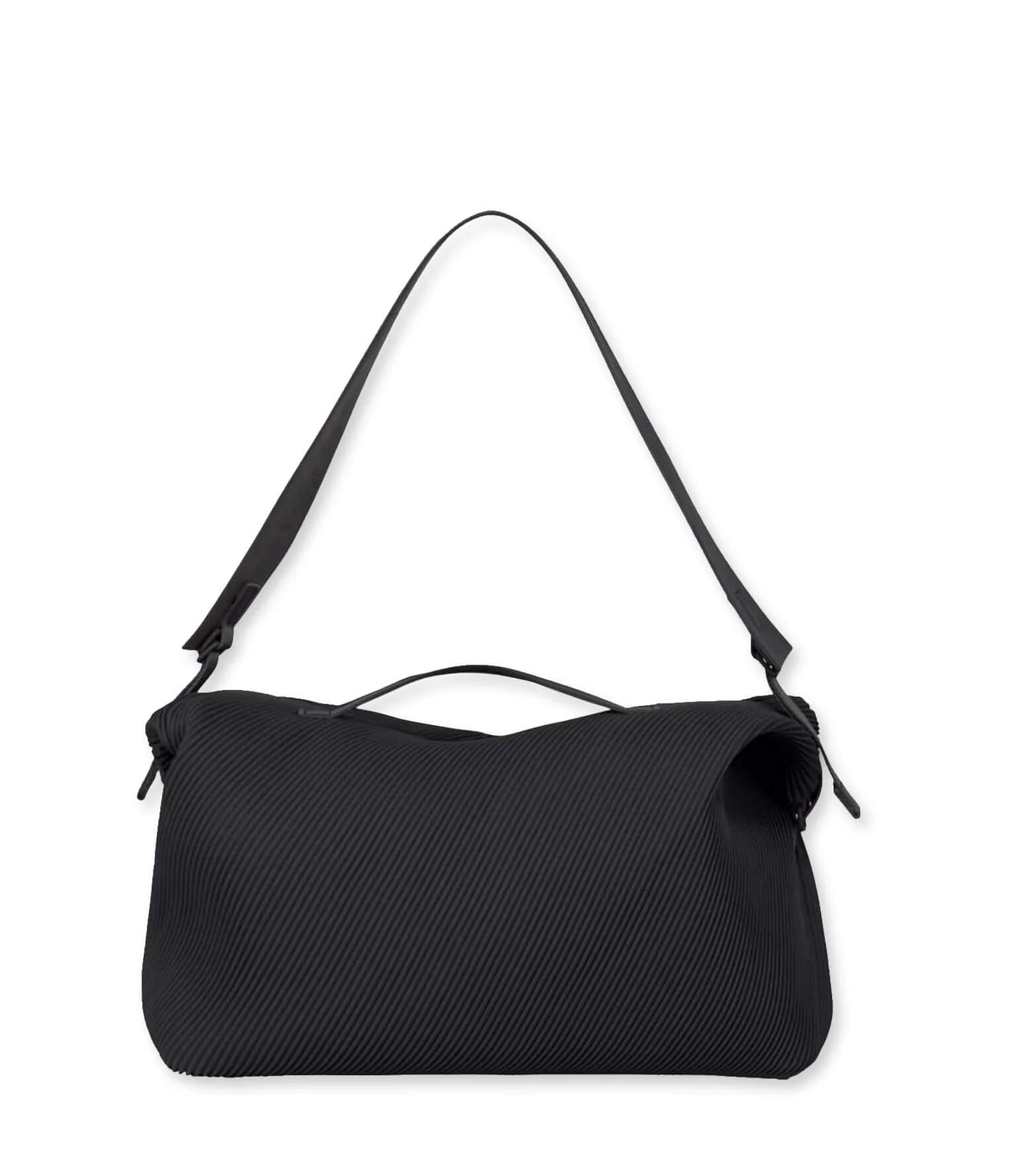 Pleats Travel Bag Black