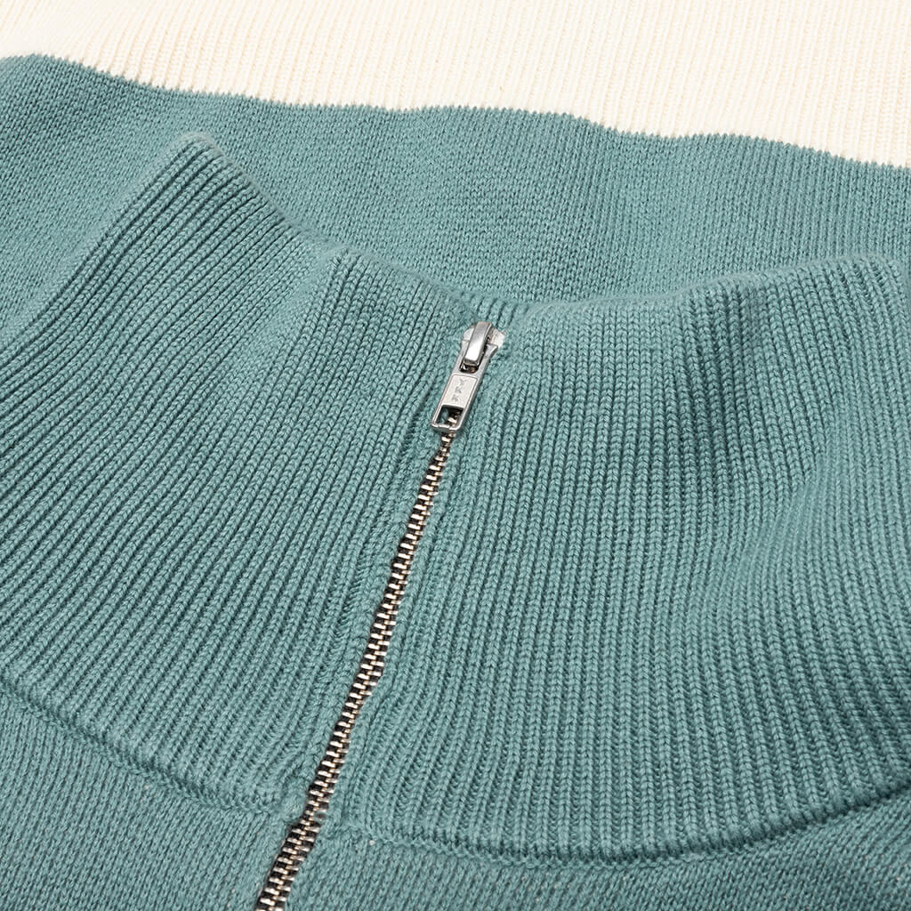 RB Knit Track Jacket Ivory Spa