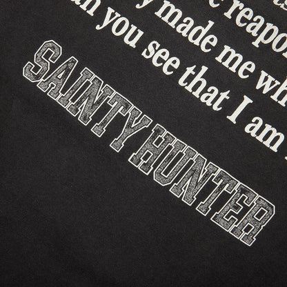 Saint M6 x Bounty Hunter Skull KBaby M S S Tee Black