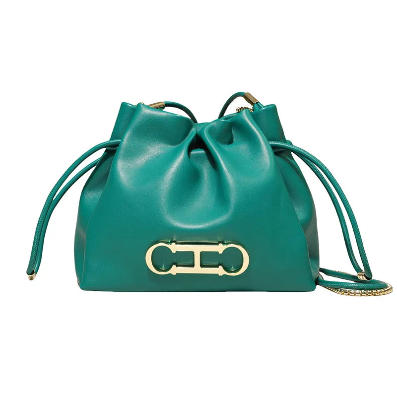 Bolsa Saco de Couro Grosseto