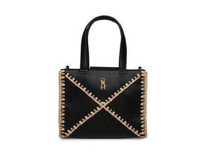 Bolso Steve Madden Baris Negro y Dorado para Mujer