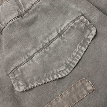 Repaired Cargo Shorts Light Grey