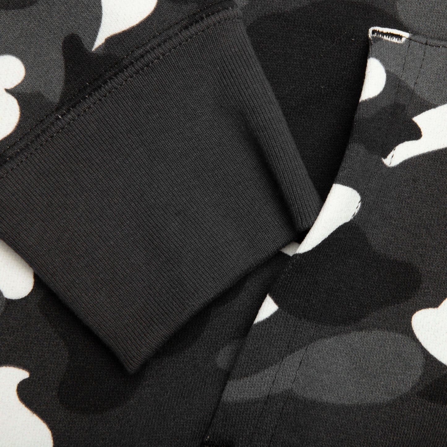 City Camo Shark Full Zip Hoodie Black