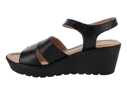 Sandalias Clinton Negro para Mujer