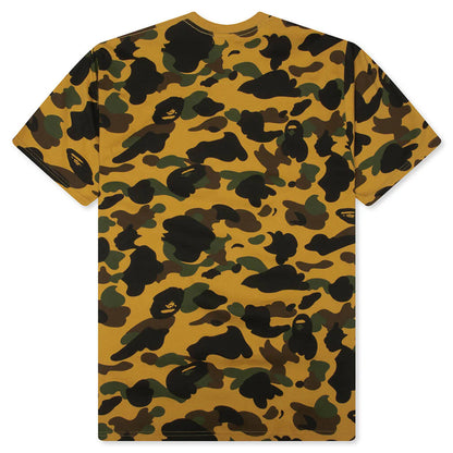 1st Camo College Tee Yellow