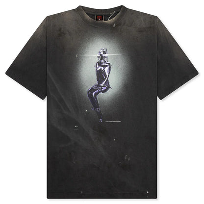 Saint M6 x Sorayama Mask S S Tee Black