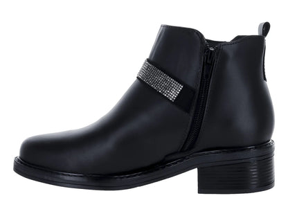 Botines Luna Rosa Diva Negro para Mujer