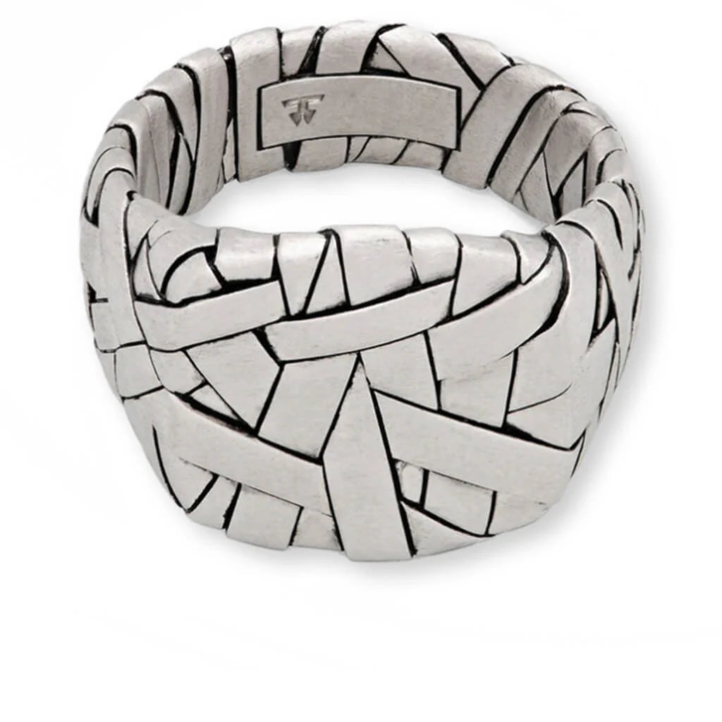 Quilt Ring S925 Sterling Silver