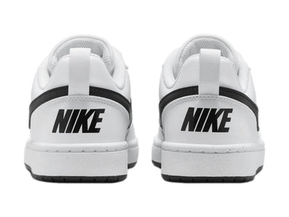 Tenis Nike Court Borough Low Recraft Blanco y Negro para Niño